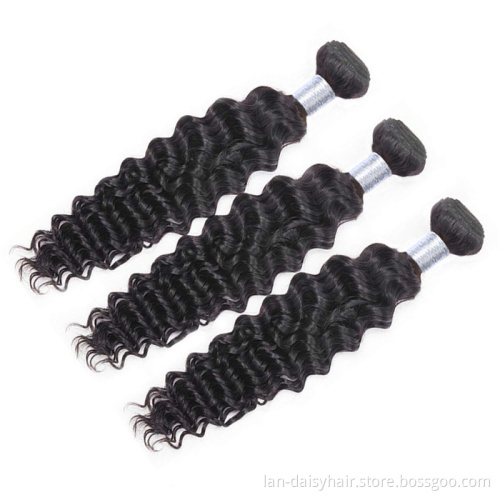 peruvian  human hair good supplier hair extension human cheap deep wave hair extension